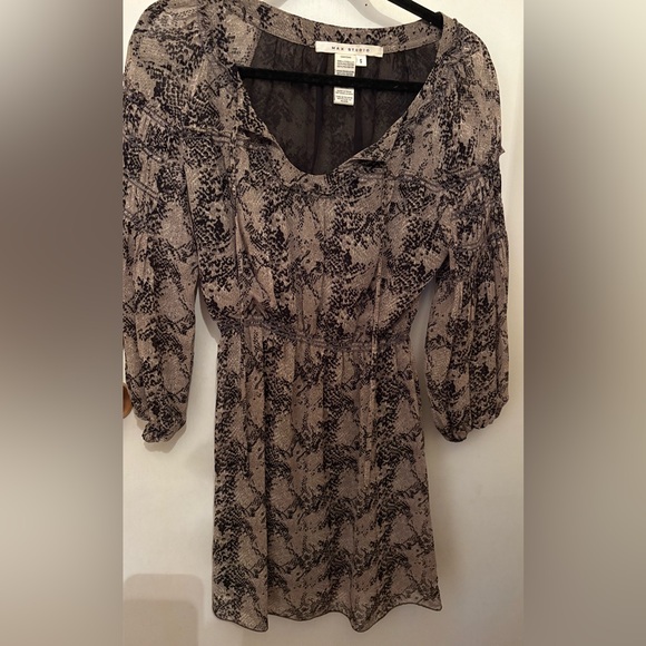 Max Studio Snake Skinned Patterned Dress Size S - Picture 1 of 4